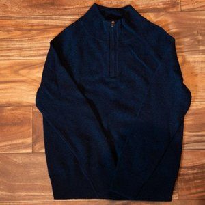J Crew Cuts Navy Blue Cashmere Sweater Boys Small 6-7 NWT